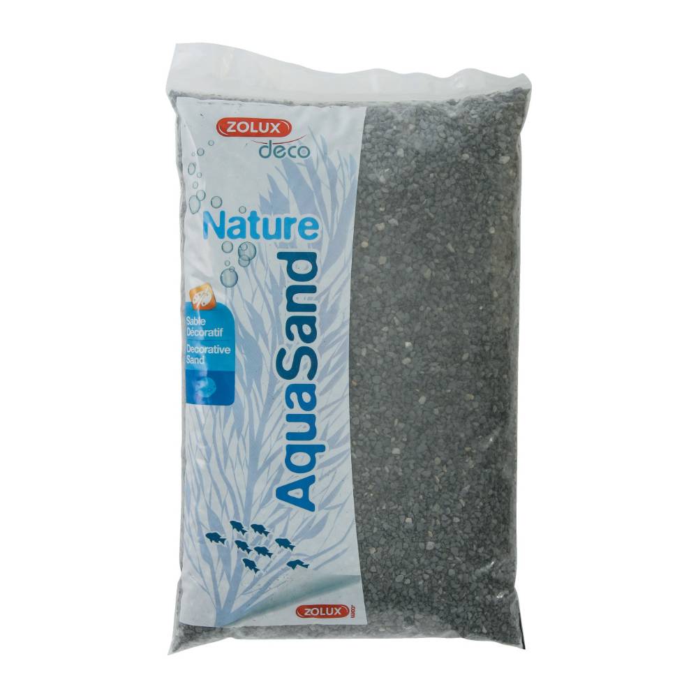 Zolux - Sol décoratif Aquasand basalte noir 10 kg Zolux - Imagen 3