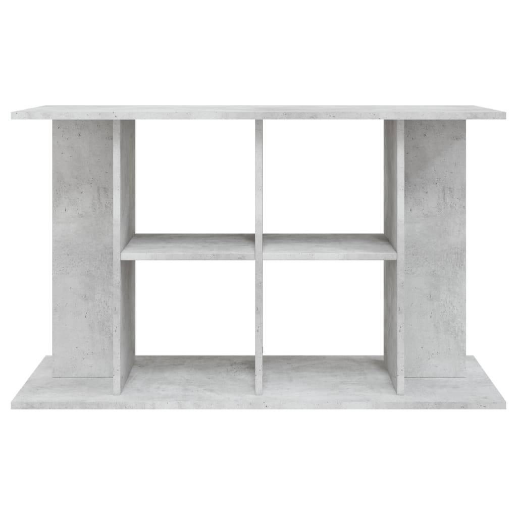 Meuble pour Aquarium Bois d'Ingénierie pour Salon avec Rangement 100x40x60 cm Gris - ComfortXL Outdoor Living - Image 4