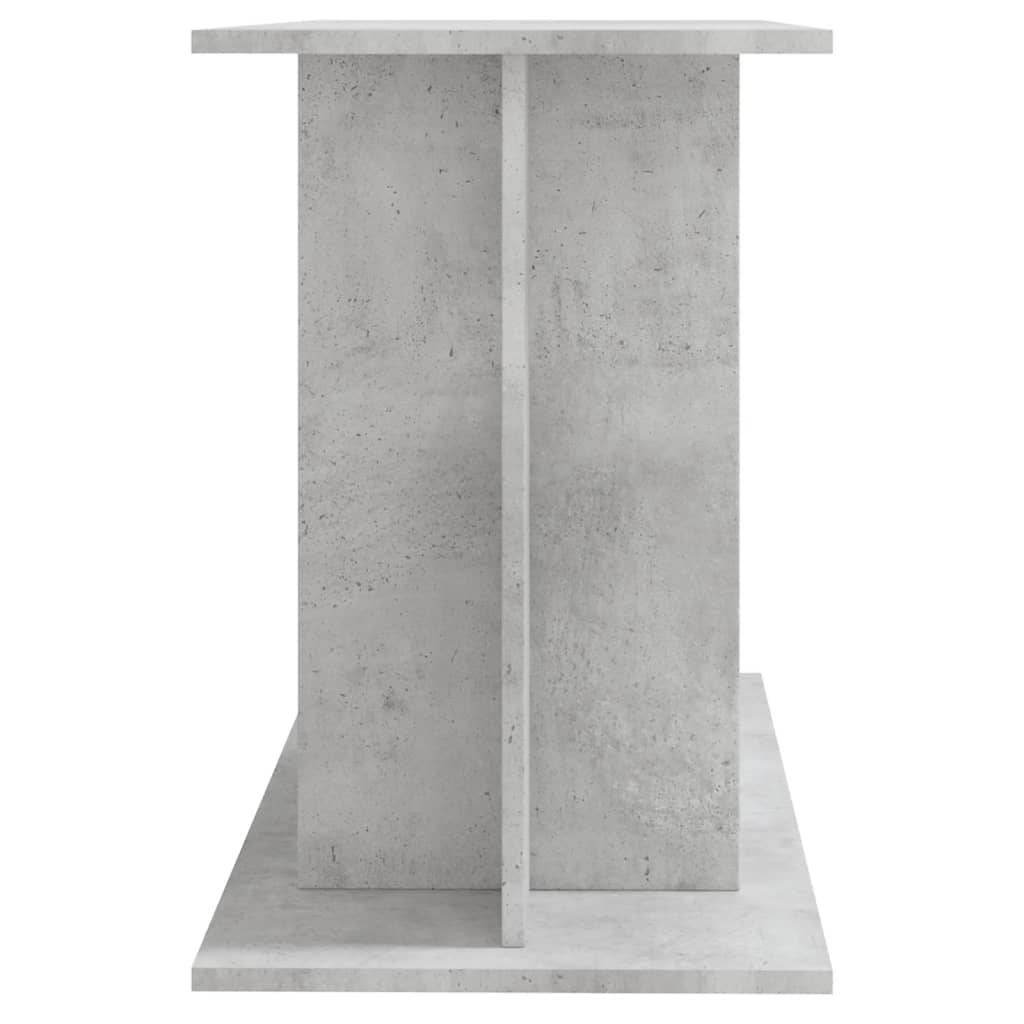 Meuble pour Aquarium Bois d'Ingénierie pour Salon avec Rangement 100x40x60 cm Gris - ComfortXL Outdoor Living - Image 5