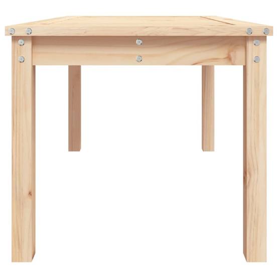 Table de jardin bois massif pin 82,5 x 50,5 x 45 cm, Poids :6.35kg - PANGIVO - Image 6