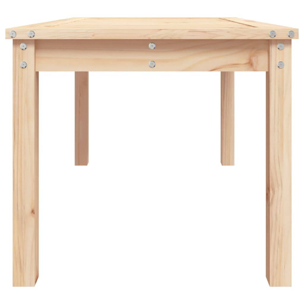 Table de jardin bois massif pin 82,5 x 50,5 x 45 cm, Poids :6.35kg - PANGIVO - Image 6