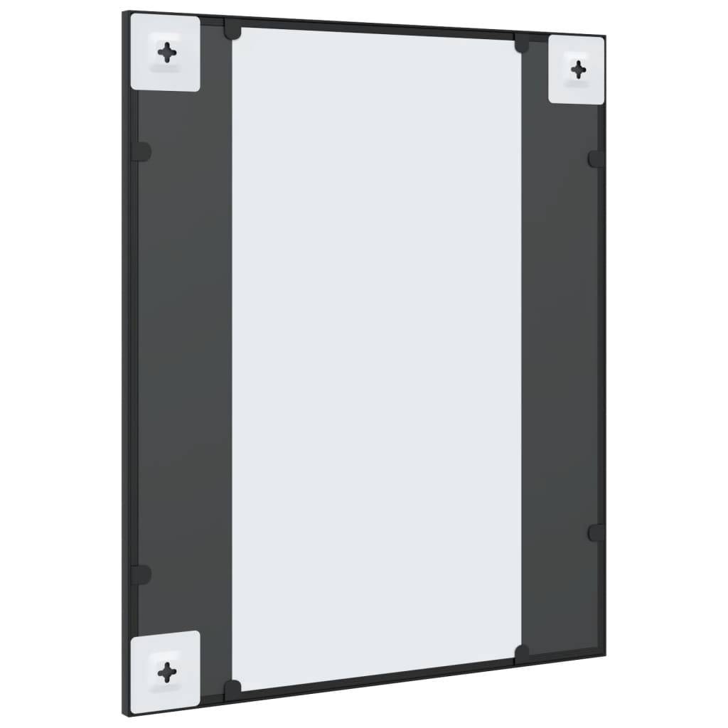 Maison Chic - Miroir mural noir 50x60 cm rectangulaire fer Maison Chic - Image 5