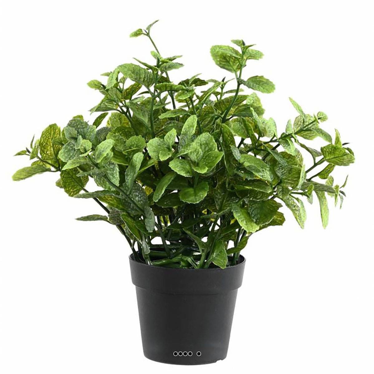 Artificielles - Menthe artificielle en pot pour extérieur H 25 cm - Imagen 1