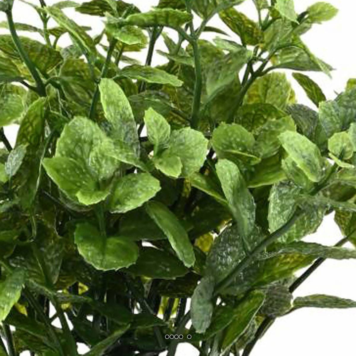 Artificielles - Menthe artificielle en pot pour extérieur H 25 cm - Imagen 3