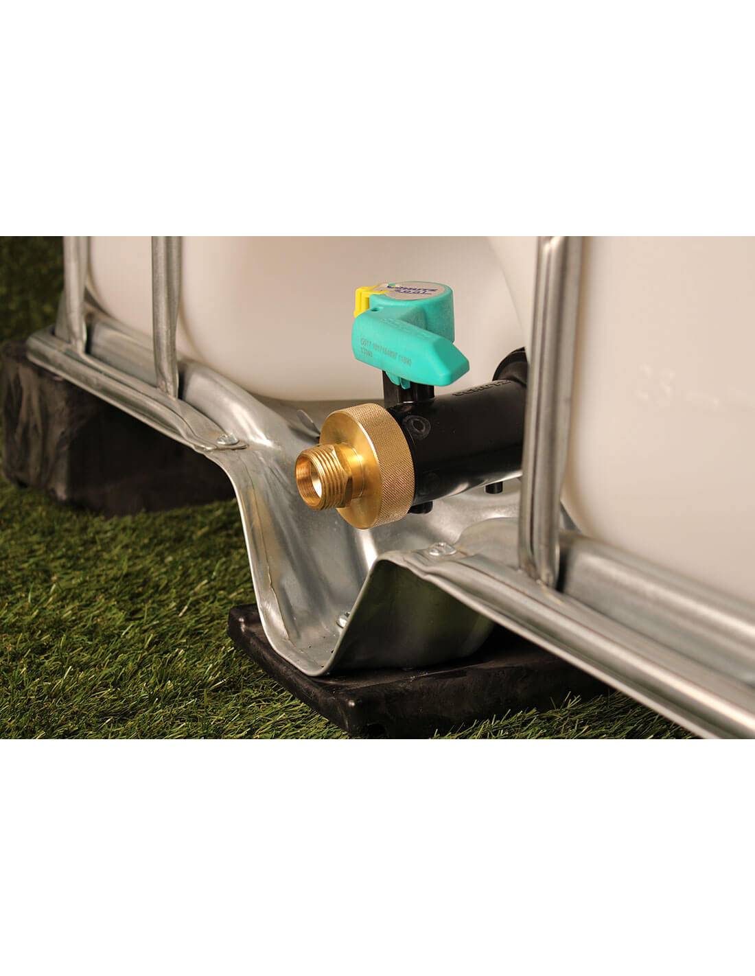 Raccord S60X6 Laiton - Fileté mâle 1'' Pas gaz (26x34 mm) - Imagen 2