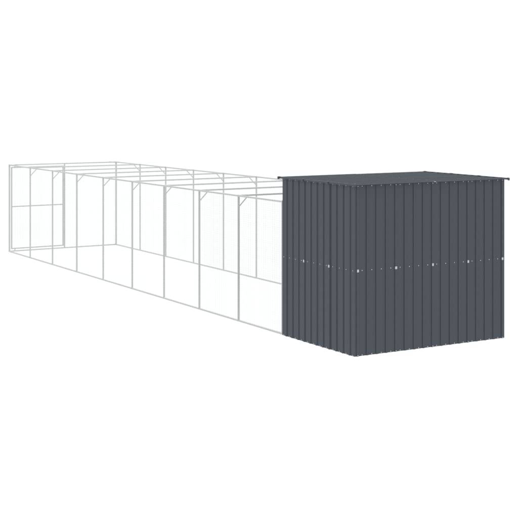 Niche plastique acier anthracite 214 x 1.069 x 181 cm - Prolenta premium p3534.6 - Image 5