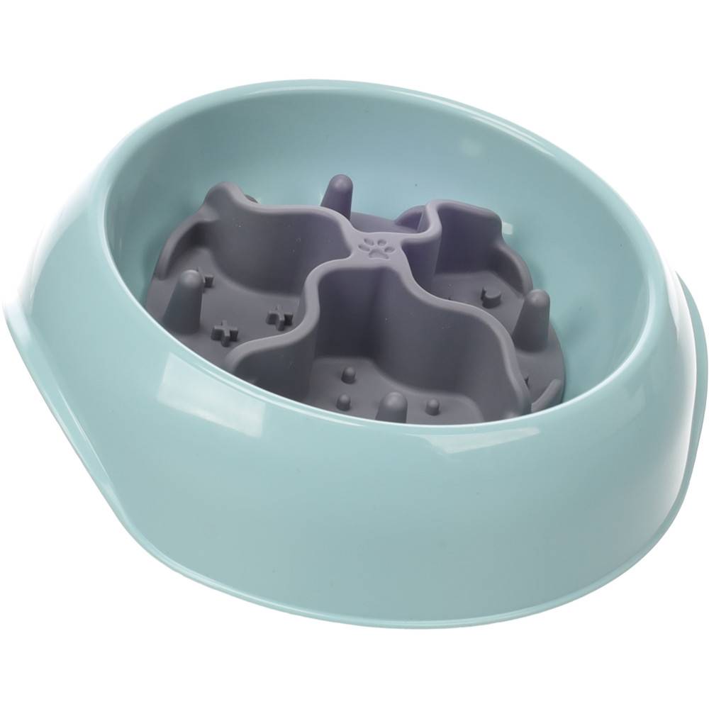 Flamingo - Insert Anti-Glouton Woopy Gris Ø 10 cm pour Gamelle Chat et Chien - Image 3