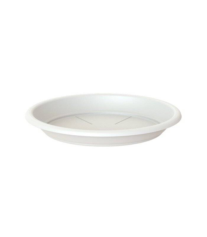 Artevasi - Soucoupe ronde plastique blanc Ø 22 cm - ARTEVASI