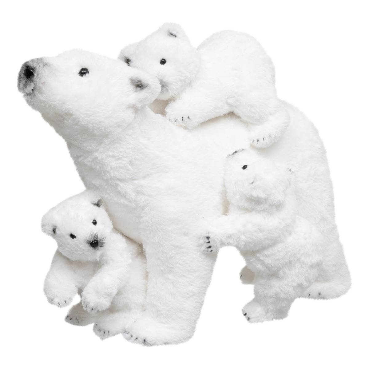 Fééric Lights & Christmas - Décoration Noël, famille Ours, H 42 cm - Atmosphera Créateur d'intérieur - Imagen 1