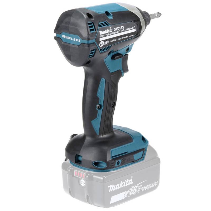 Makita - Visseuse à Chocs 18V LXT - MAKITA - sans batterie - ni chargeur - DTD153Z - Imagen 4
