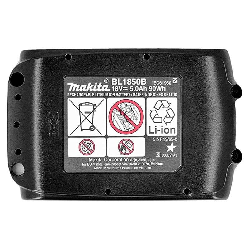 Batterie pour outil sans fil 18V 5Ah Li-ion LXT avec indicateur de charge BL1850B - MAKITA - 197280-8 - Image 5