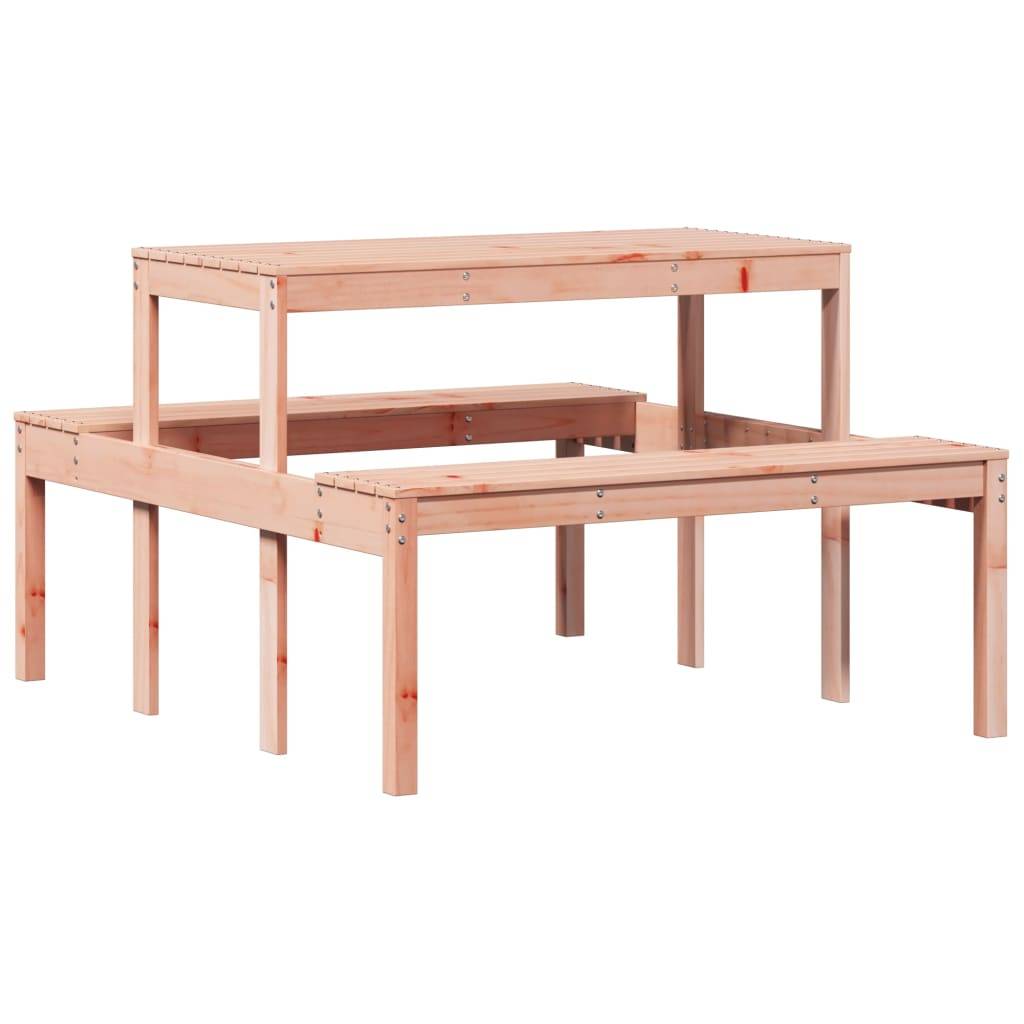 ComfortXL - Table de Pique-Nique 110cm en Bois de Douglas Massif Naturel avec Bancs Intégrés – ComfortXL Outdoor Living - Image 6