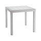 Dmora - Table d'extérieur Marte, Base pique-nique, Table de jardin, Table d'extérieur polyvalent, Made in Italy, 80x80 h74 cm, Blanc - Imagen 6