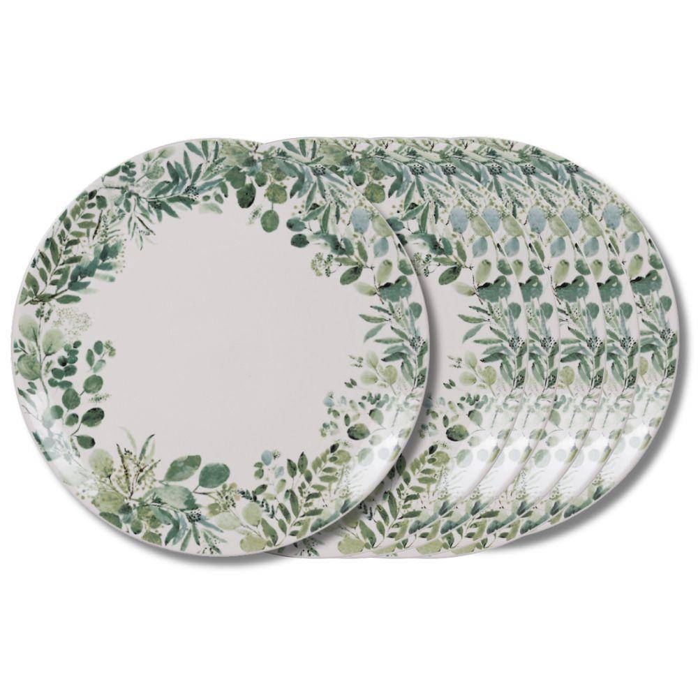 Assiette plate Natura 27 cm (lot de 6) - Image 1