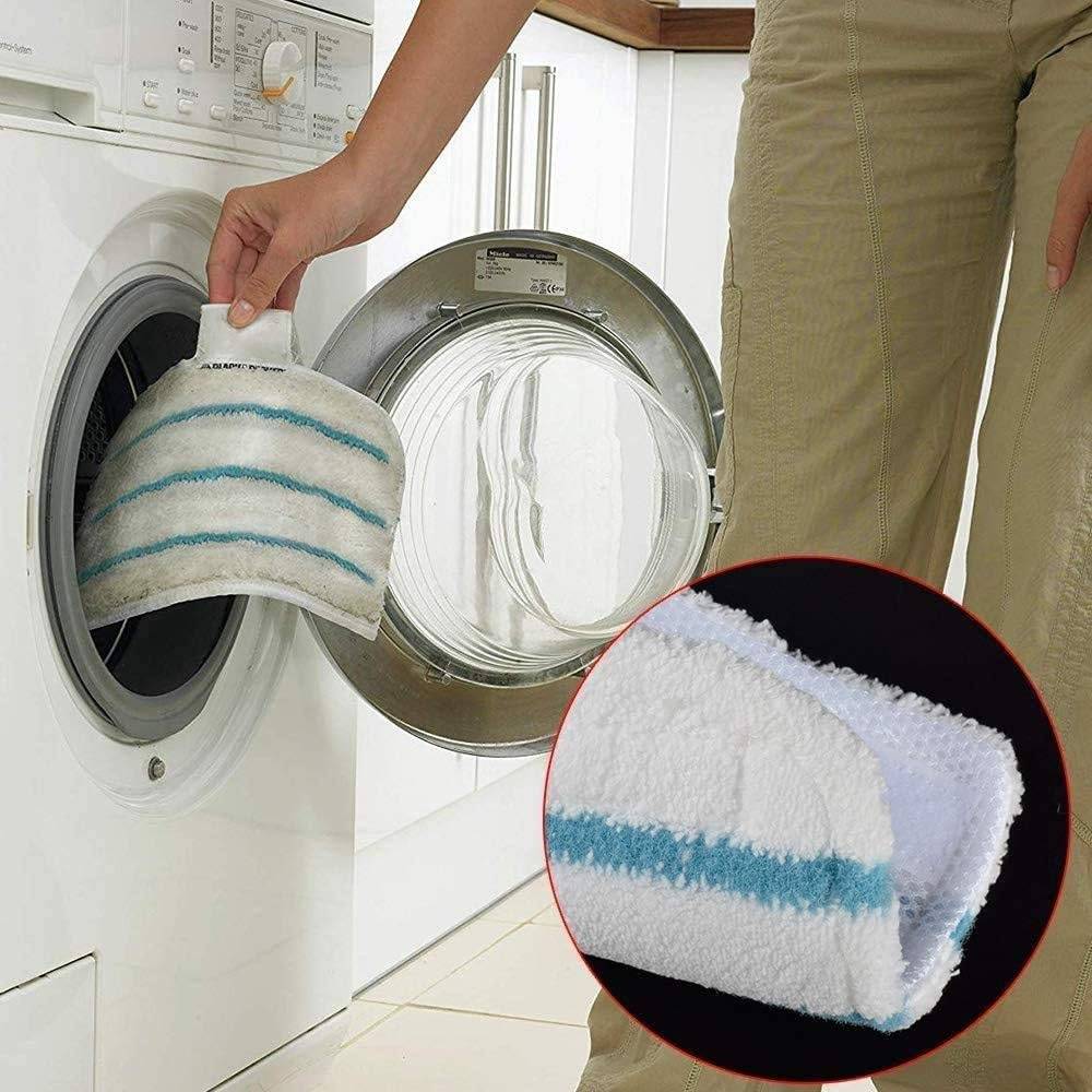 4 Lingettes de Remplacement pour Balai Vapeur Black et Decker FSMP20 - IntiMeg - Image 4