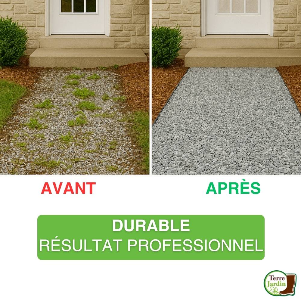 Rouleau géotextile 10 mètres 150g/m2 - TERRE JARDIN Unité - Image 4