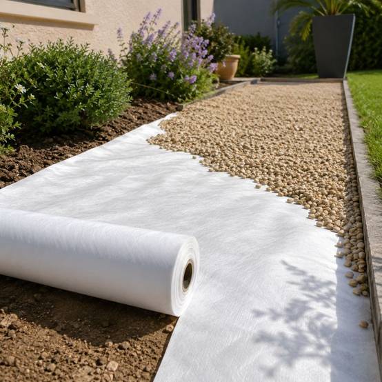 Rouleau géotextile 10 mètres 150g/m2 - TERRE JARDIN Unité - Image 8