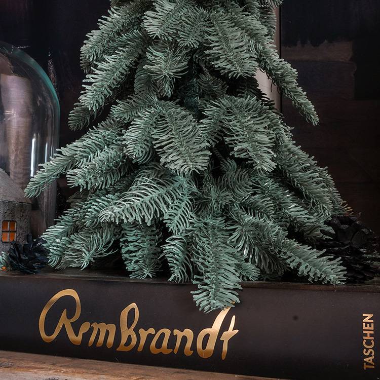 Petit sapin de Noël artificiel de table 60 cm - Nobilis - Little Grove - Image 7