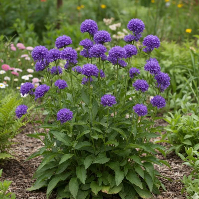 Campanule agglomérée Speciosa, Campanule glomerata à fleurs Bleue/Violette - feuillage Caduc - Godet - 5/20 cm - Imagen 1
