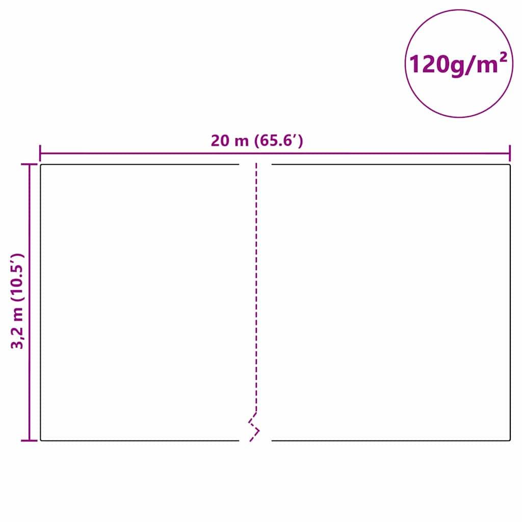 Housse Protection Large Renforcée Tissu Résistant UV Isolation Optimale Plantes Vert 20x3,2m – ComfortXL Outdoor Living - Image 8
