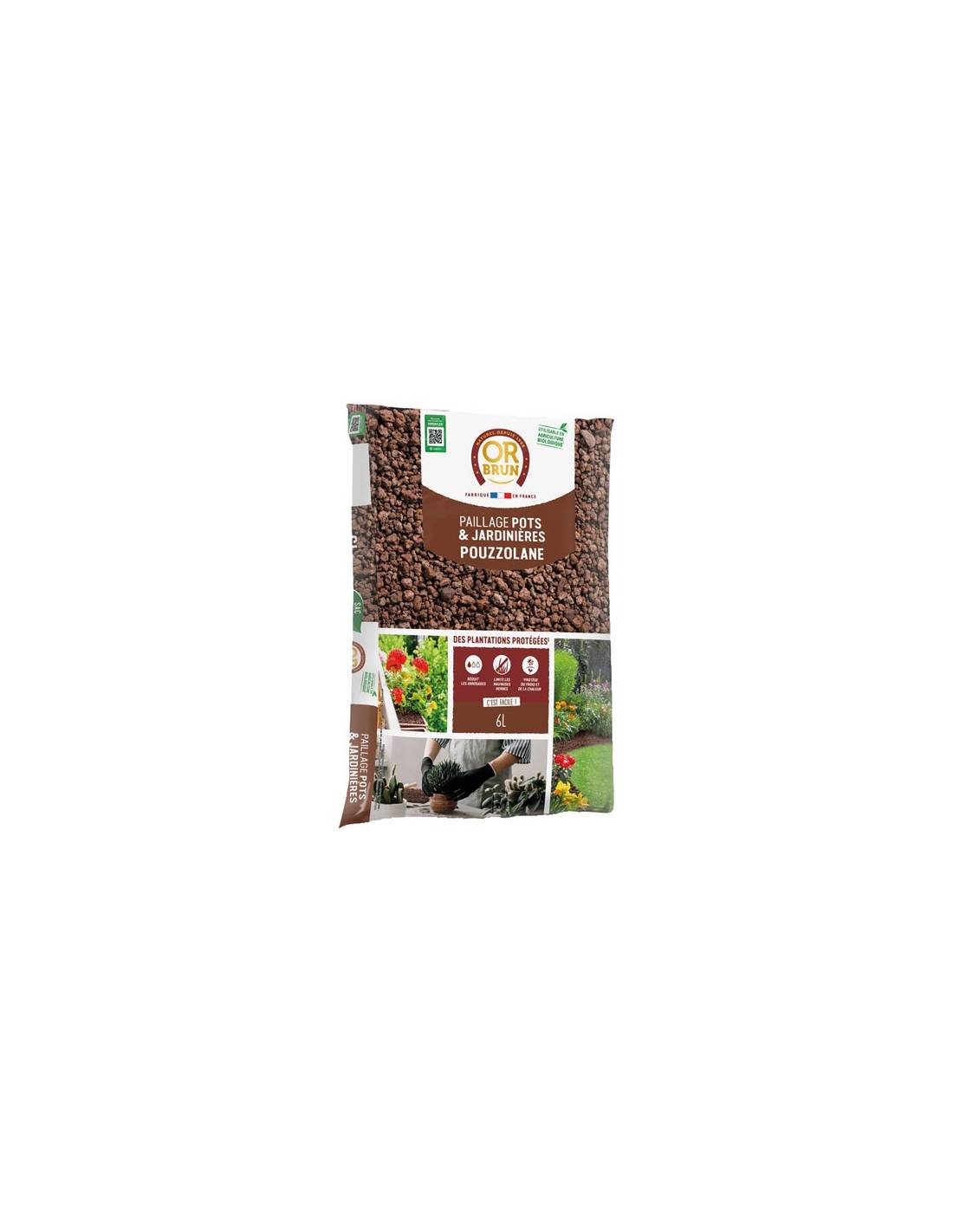 Or Brun - Pouzzolane Uab 6 Litres / Nc - Or Brun - Image 1