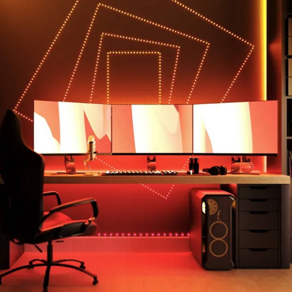 Guirlande connectée IP20 3m 60 LEDS RGB fil transparent TWINKLY DOTS - Imagen 4