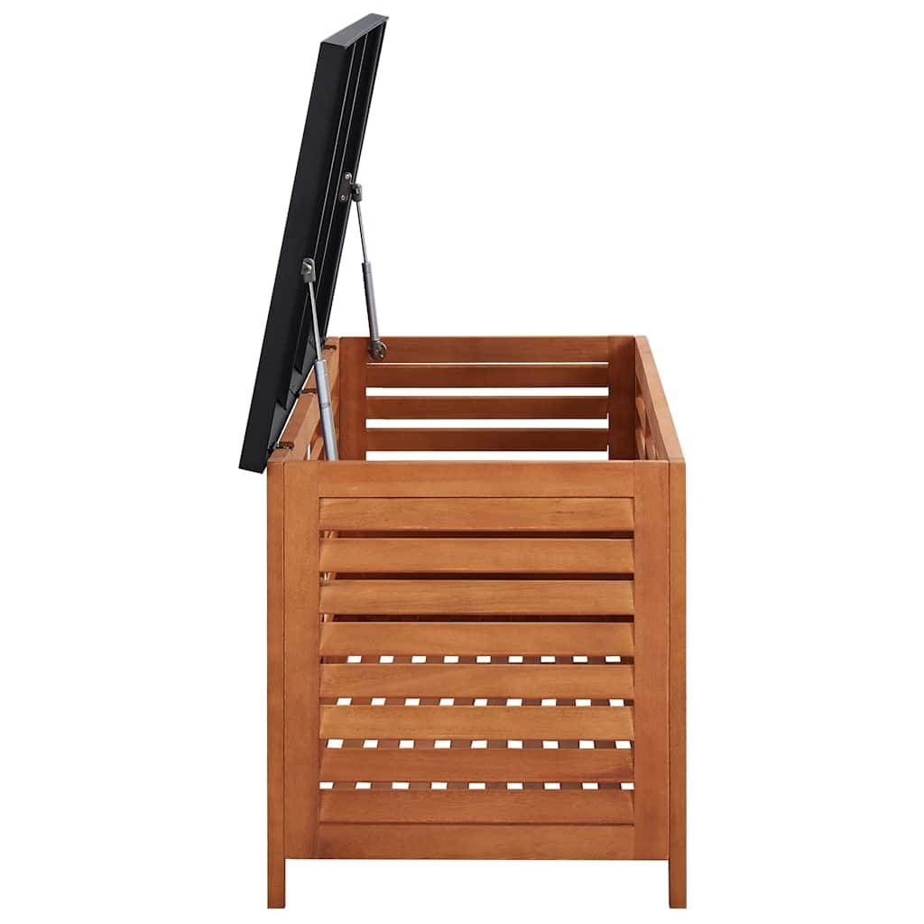 Vidaxl - Boîte de rangement de jardin 117x50x55 cm Eucalyptus solide vidaXL 47285 - Imagen 7
