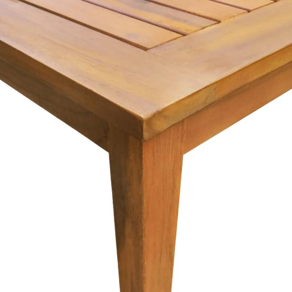 Vidaxl - Ensemble salle à manger d'extérieur 7 pièces - vidaXL - Bois - Marron Brun - Imagen 4