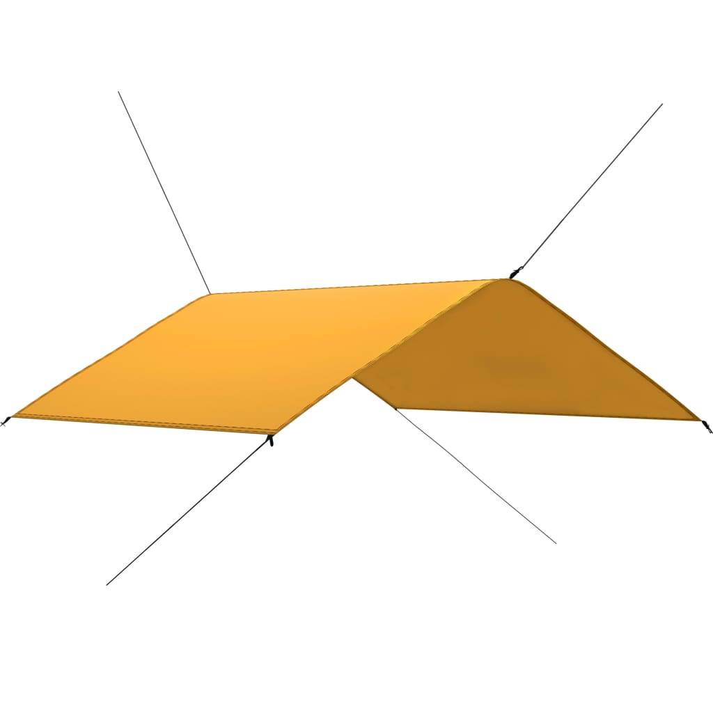 Bâche d'extérieur 4x4 m jaune - Image 1