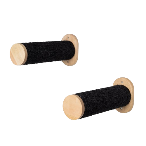Rhr Concepts Bv - Mur d’escalade pour chat - Ensemble de poteaux muraux en sisal (Blackline) - RHR Concepts BV - Imagen 1