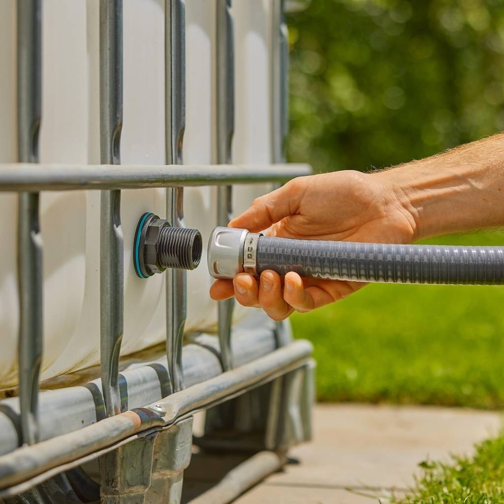 Gardena - Connecteur de réservoir Push In – Installation extérieure étanche - Image 5