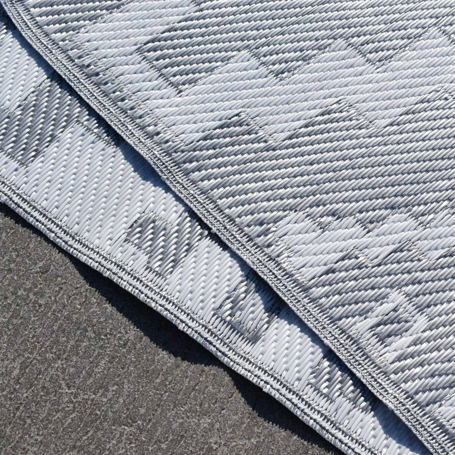 Autre - Tapis extérieur gris 120x160cm - Imagen 3