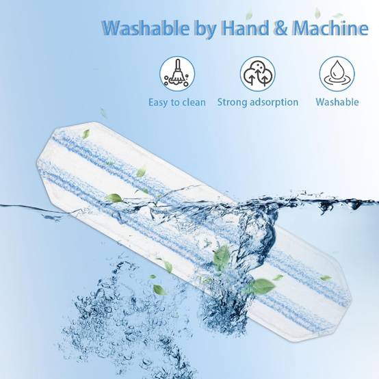6 Rechanges pour Kit Mop Vileda H2PrO, Microfibre Absorbante - IntiMeg - Image 6