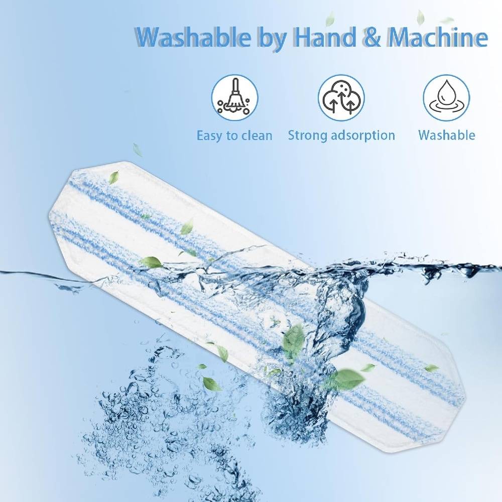6 Rechanges pour Kit Mop Vileda H2PrO, Microfibre Absorbante -  IntiMeg - Image 6