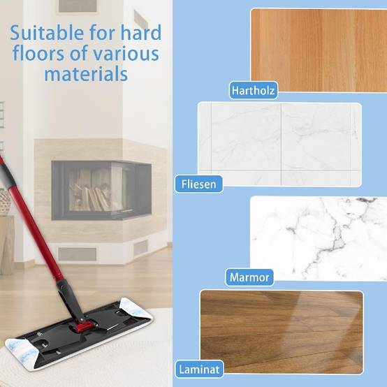 6 Rechanges pour Kit Mop Vileda H2PrO, Microfibre Absorbante - IntiMeg - Image 4
