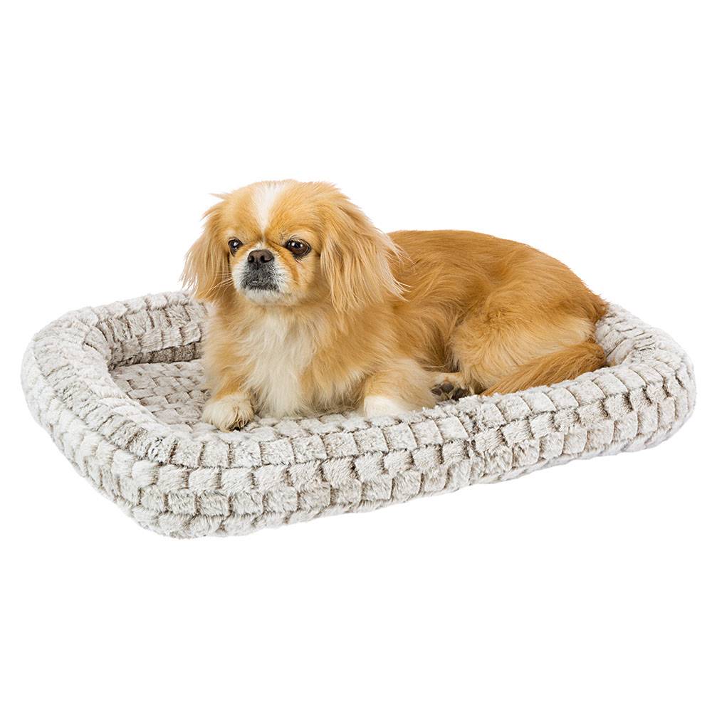 Ferplast - Ferplast coussin rembourré pour chiens et chats TENDER 120, matelas pour animaux, fourrure doux et écologique, anti-dérapant, lavable, 122x76x5 cm, - Imagen 2