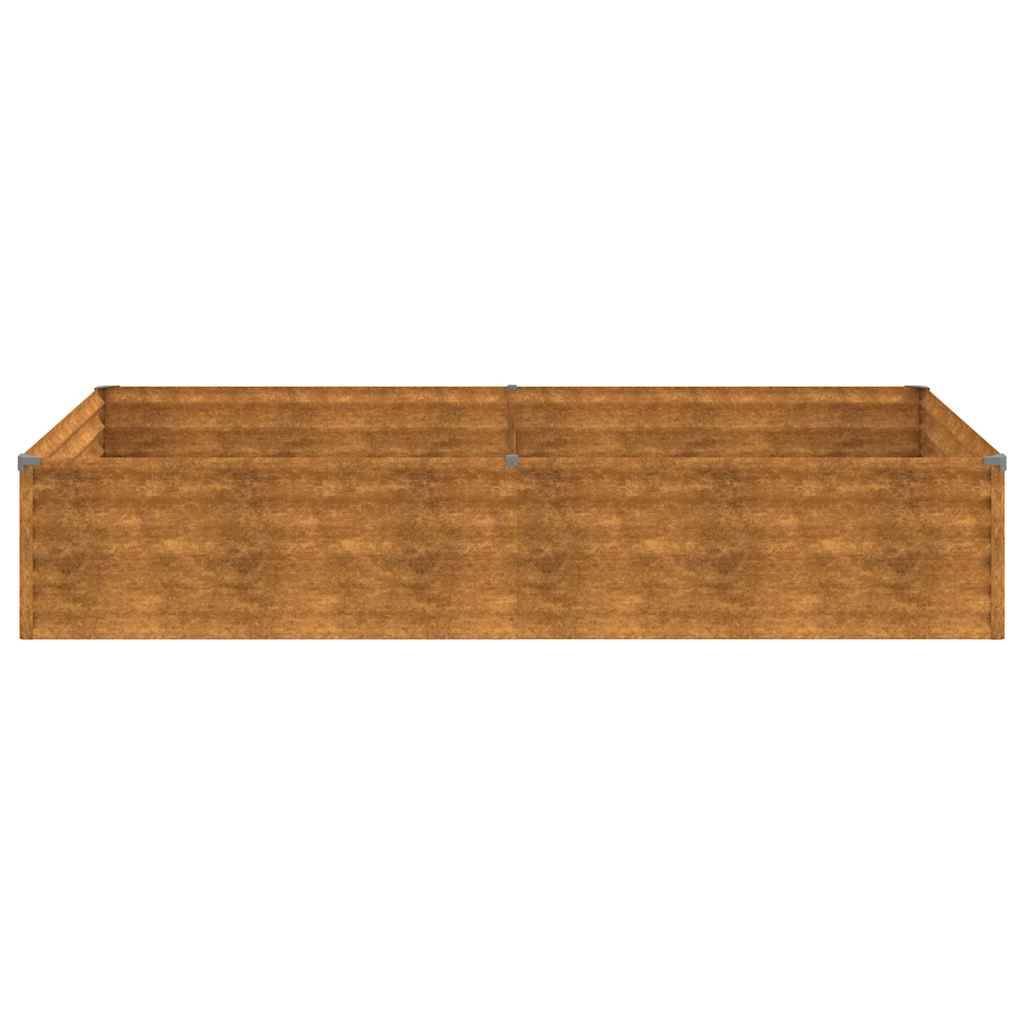 ComfortXL - Carré potager rectangulaire Acier Corten jardin Rouillé 195x100x36 cm – ComfortXL Outdoor Living - Image 4