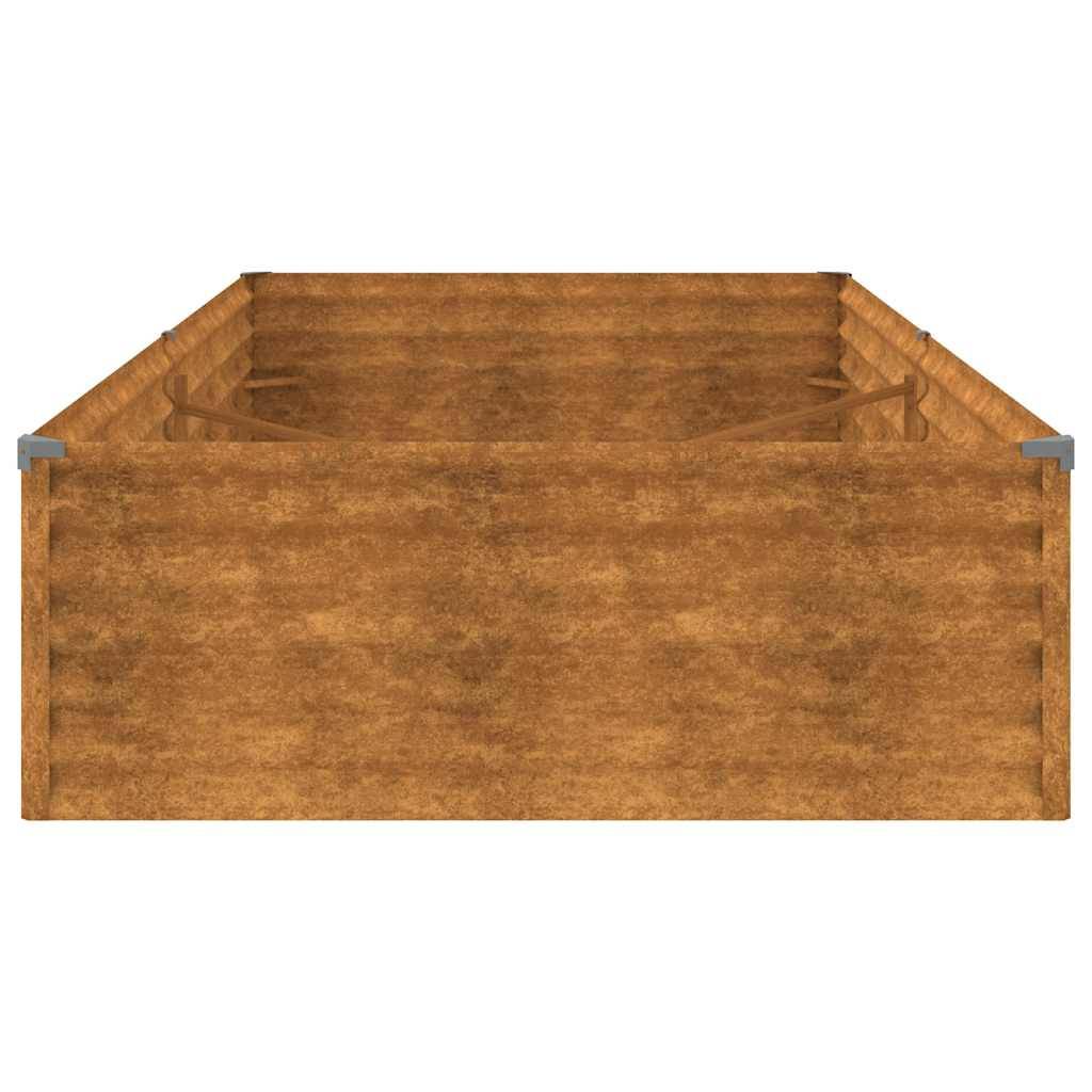 ComfortXL - Carré potager rectangulaire Acier Corten jardin Rouillé 195x100x36 cm – ComfortXL Outdoor Living - Image 5
