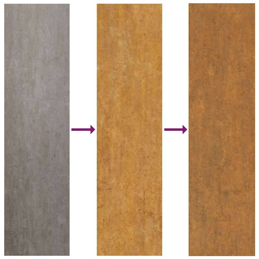 ComfortXL - Carré potager rectangulaire Acier Corten jardin Rouillé 195x100x36 cm – ComfortXL Outdoor Living - Image 6