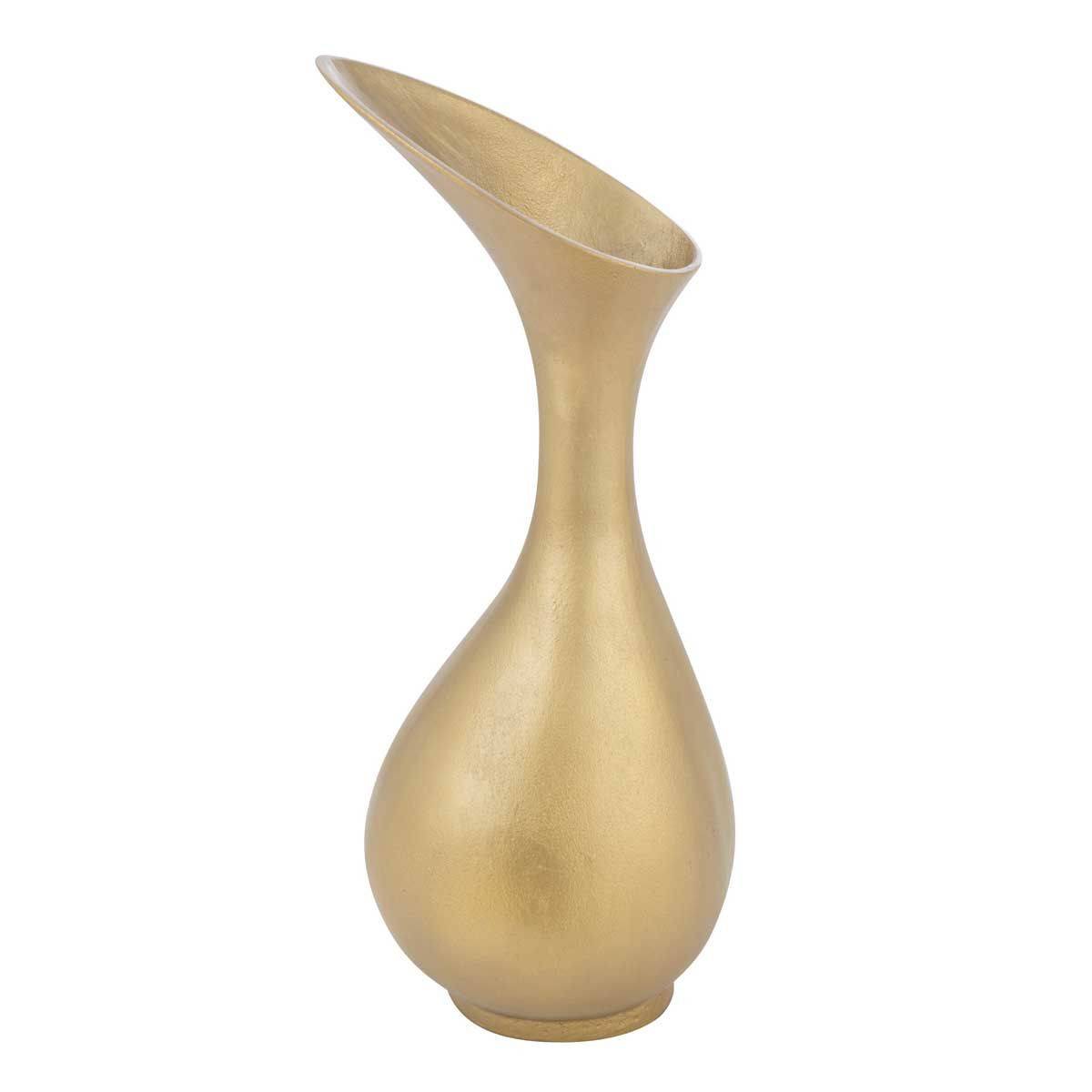 Vase Design en Aluminium "Olivia" 60cm Or - Image 1