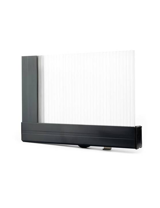 Altanka - Abri de piscine Horizon pour les modèles 5x3 m - BAS86, BAS786 - polycarbonate alvéolaire 8 mm - Couleur Ral7016 Graphite - ECO215 - Imagen 6