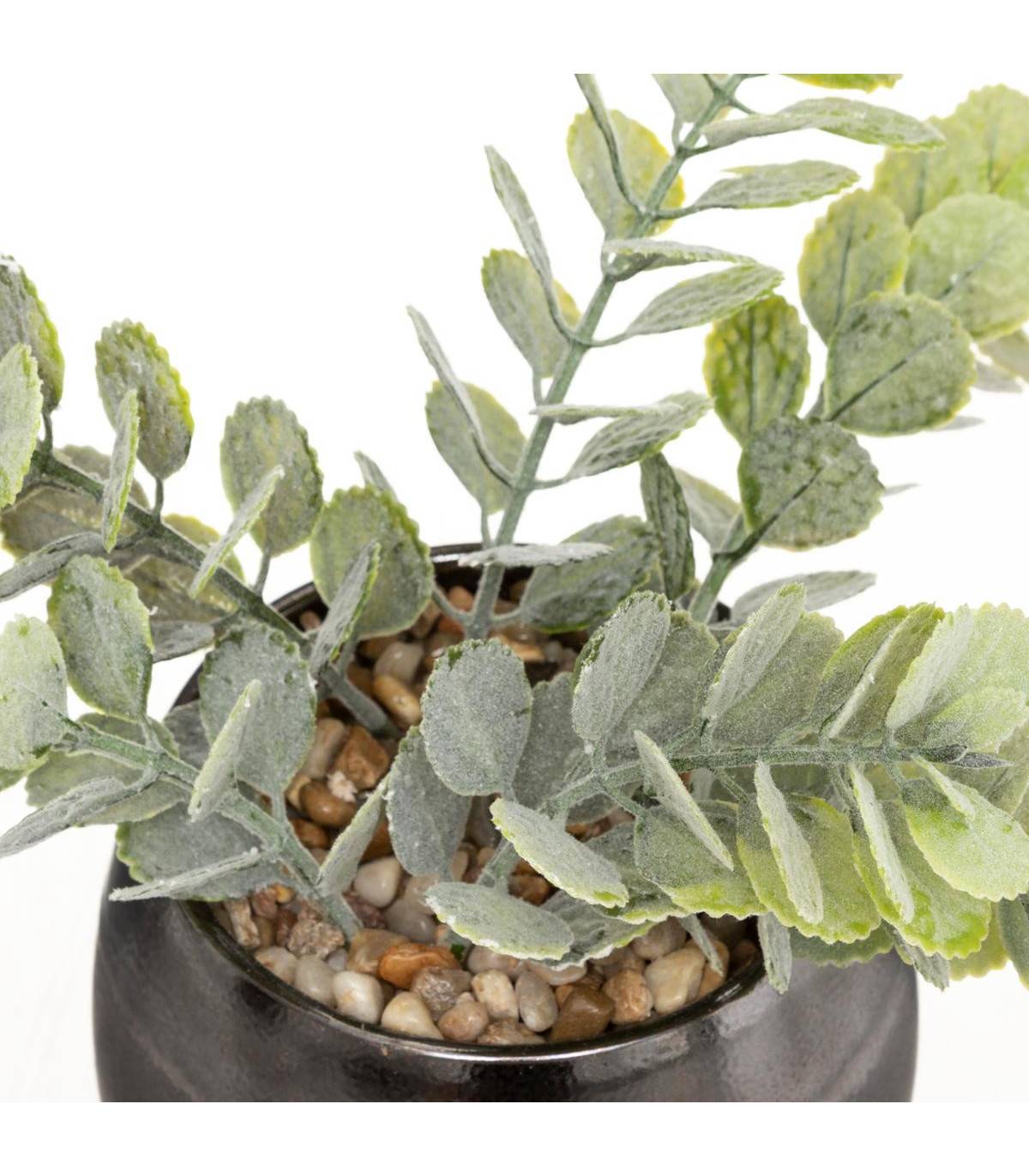 Plante Artificielle dans un pot en céramique émaillée - Imagen 2