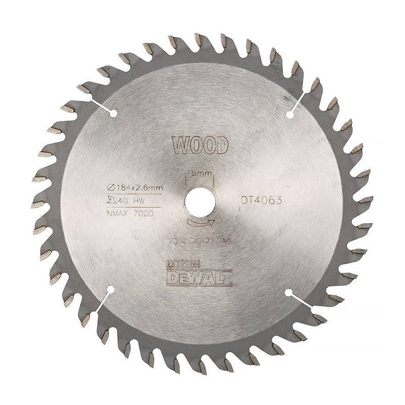 Dewalt - Lame de scie circulaire portative DEWALT Extreme Workshop 184x16mm - taille - DEWALT ACCESSOIRES - Imagen 1