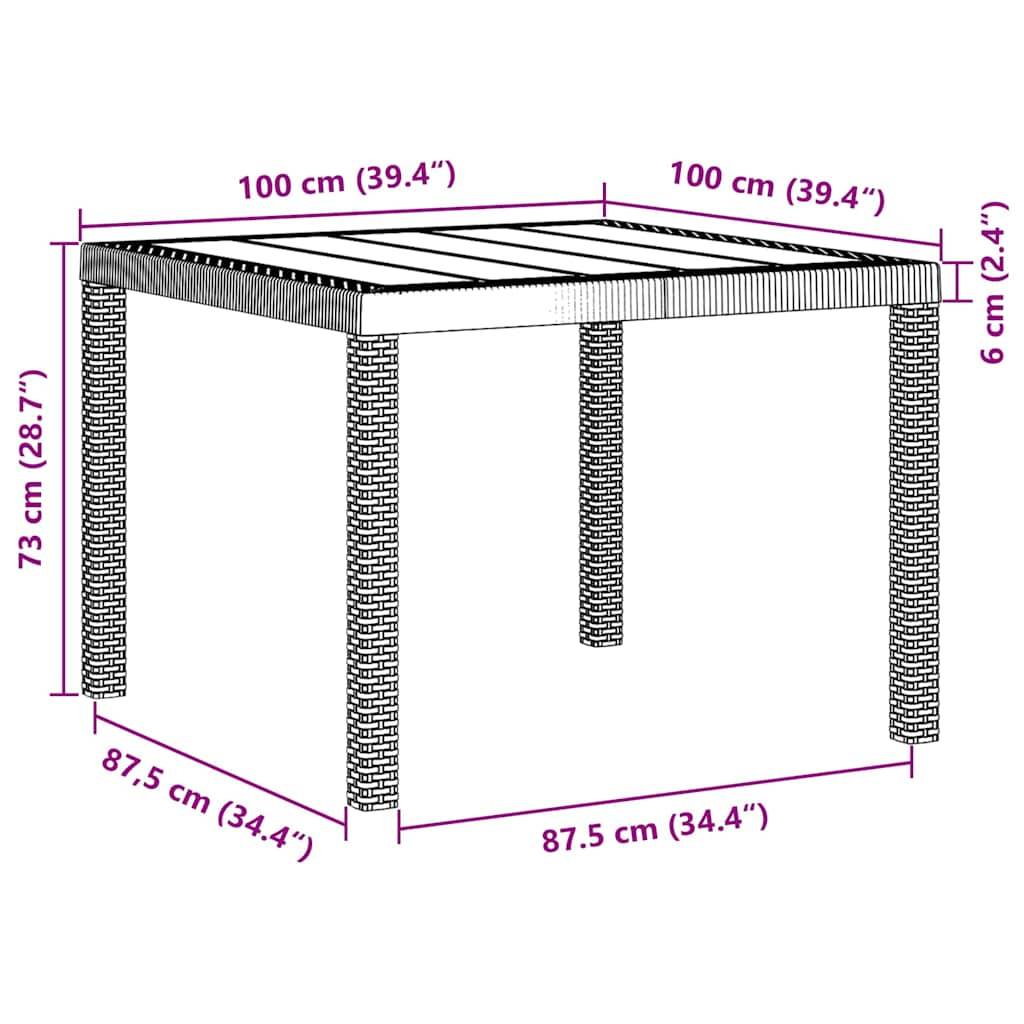 Vidaxl - Ensemble de salle à manger pour jardin 3 pcs-Salons de jardin Blanc Polypropylène 458877 - Image 8