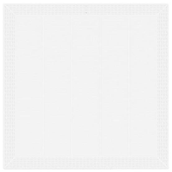 Vidaxl - Ensemble de salle à manger pour jardin 3 pcs-Salons de jardin Blanc Polypropylène 458877 - Image 6