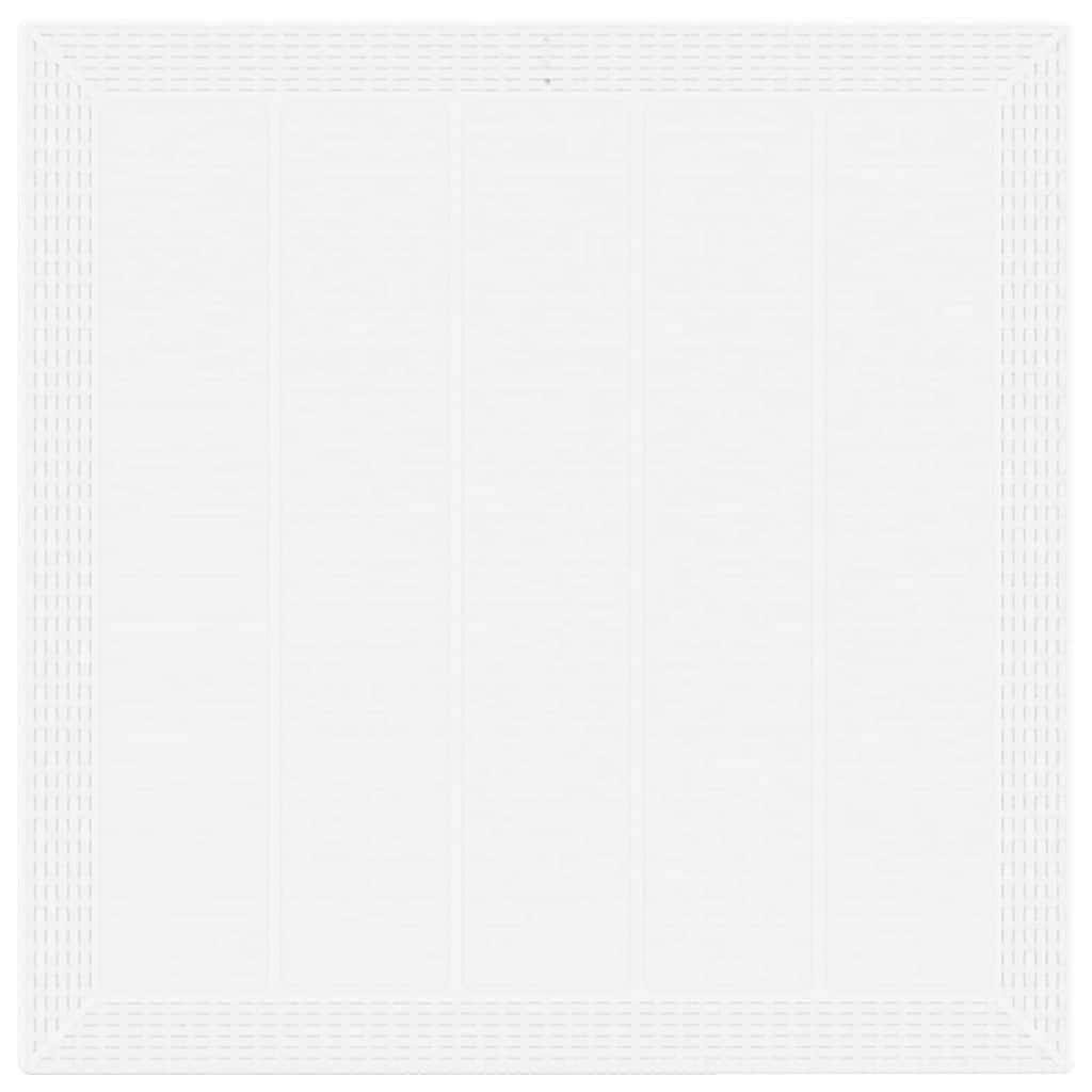 Vidaxl - Ensemble de salle à manger pour jardin 3 pcs-Salons de jardin Blanc Polypropylène 458877 - Image 6