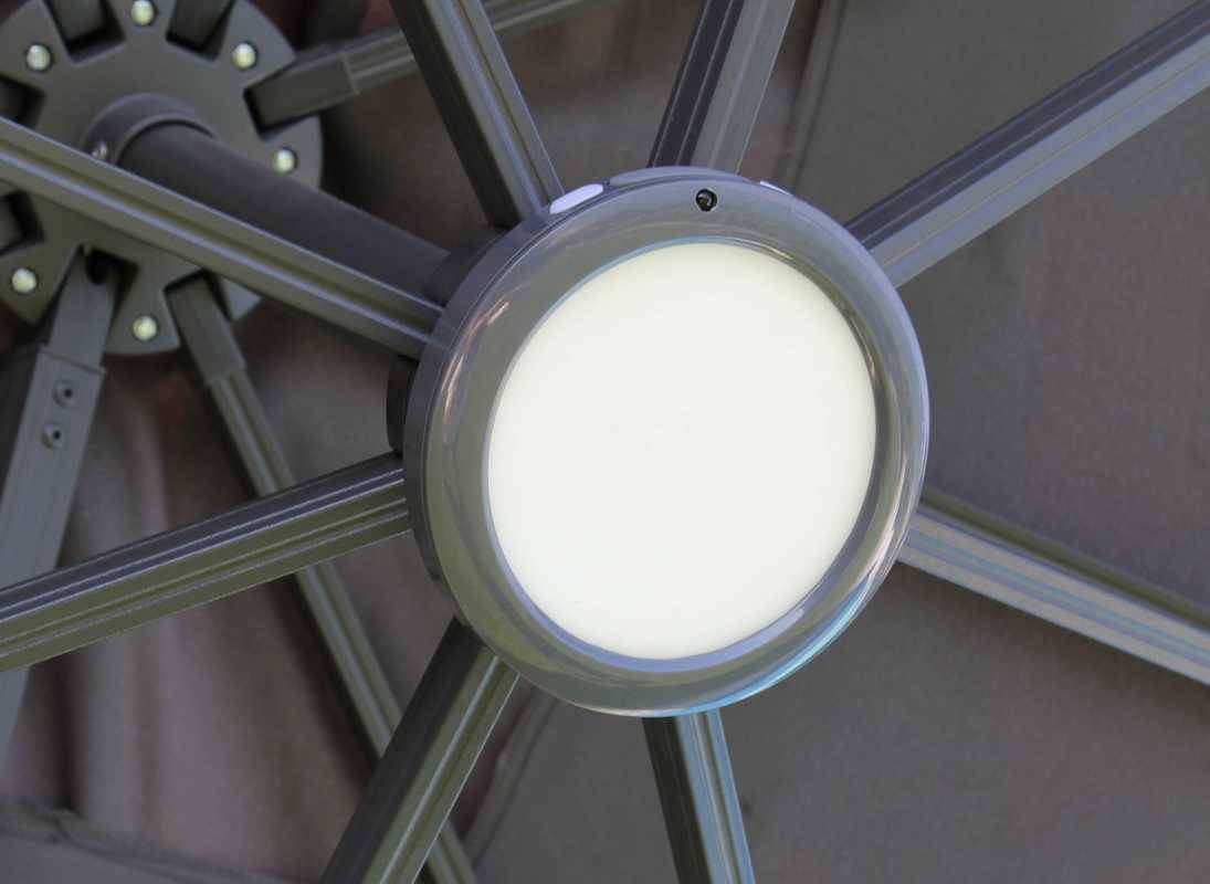 Proloisirs - Luminaire LED rechargeable - Parasol déporté - Fixation baïonette PROLOISIRS - Imagen 2