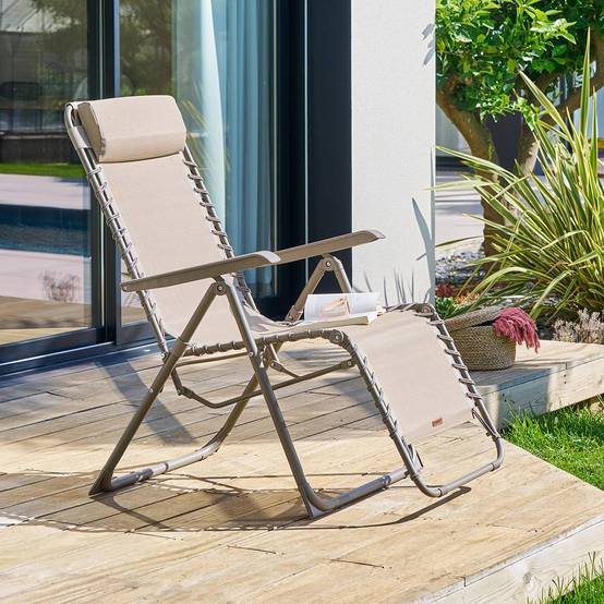 Hesperide - Fauteuil de jardin Silos noisette Hespéride - Image 1