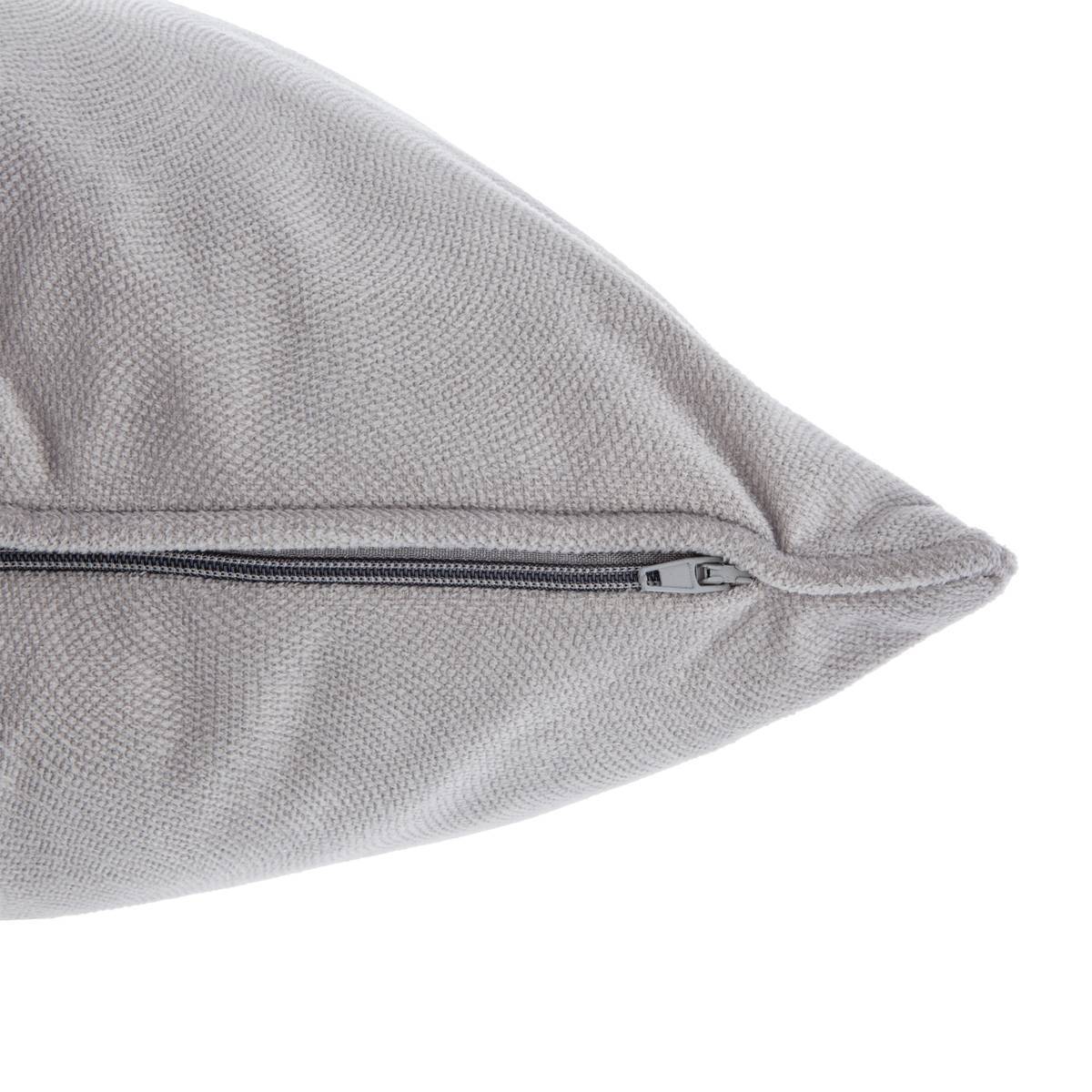 Atmosphera - Coussin "LILOU" coton gris souris 30x50cm - Atmosphera Créateur d'intérieur - Imagen 2