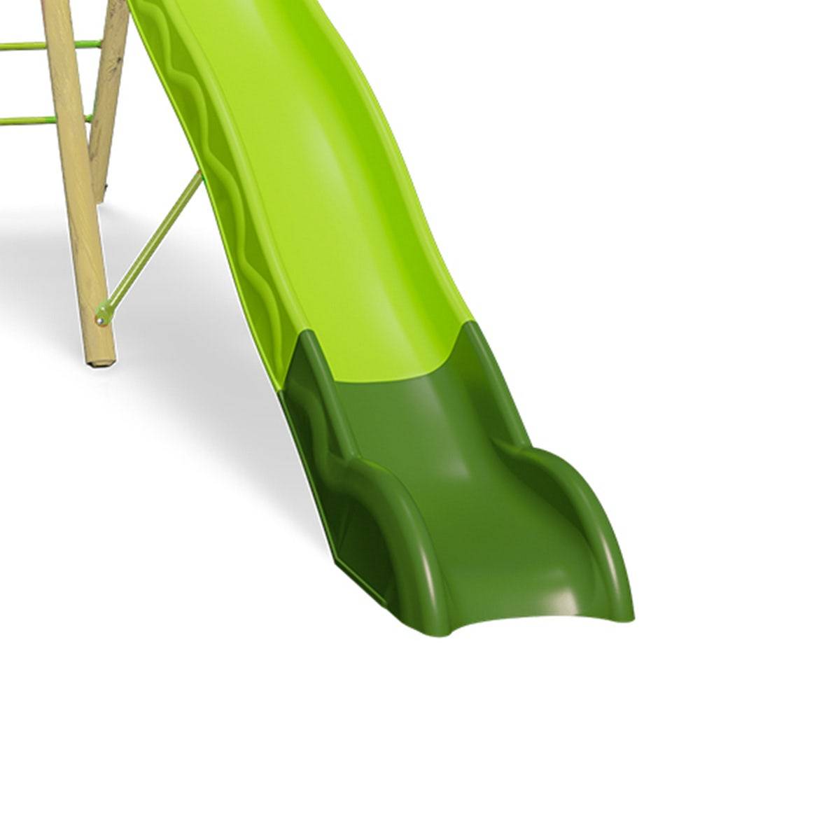 Trigano Jardin - Station de jeux bois 2,30 m Topwood YAKI VERT - 6 enfants - Image 8